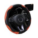 Capa De Volante Em Couro PU De Fibra De Carbono De 14.5-15 Polegadas, Suprimentos Automotivos Capa De Volante Em Couro PU De Fibra De Carbono De 14.5-15 Polegadas, Suprimentos Automotivos