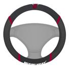Capa de volante FANMATS Miami Heat bordada preta