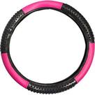 Capa de volante massageadora cor rosa - marca nk