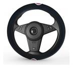 Capa De Volante Universal 38cm Calfai Borracha E Tecido Bordado Para Carros Linha Passeio Logo Fiat Capa De Volante Universal 38cm Calfai Borracha E Tecido Bordado Para Carros Linha Passeio Logo Fiat