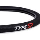 Capa de volante universal bordada TYPER PRETO