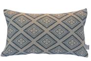 Capa Decorativa p/ Almofada Jacquard 30x50cm Estampa Geométrica