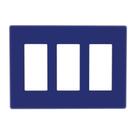 Capa decorativa para interruptor triplo 17x12 cm azul Capa decorativa para interruptor triplo 17x12 cm azul