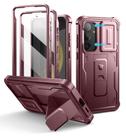 Capa Dexnor com Capa de Câmera Deslizante para Samsung Galaxy S24 Plus