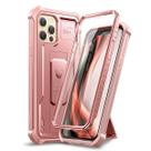 Capa Dexnor para iPhone 12 Pro Max com protetor de tela em ouro rosa