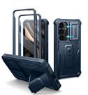 Capa Dexnor para Samsung Galaxy S25 - Com Capa de Câmera Azul Marinho