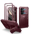 Capa Dexnor para Samsung Galaxy S25 com Capa de Câmera e Suporte