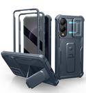 Capa Dexnor para Samsung Galaxy S25 Edge com capa de câmera deslizante