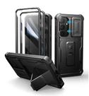 Capa Dexnor para Samsung Galaxy S25 Plus com Capa de Câmera Preta