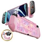 Capa Dockável Mumba para Nintendo Switch 2 7,9" com Grip Rosa