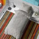 Capa Duvet Percal para Edredom Solteiro 180x240cm c/ Zíper- Bege Capa Duvet Percal para Edredom Solteiro 180x240cm c/ Zíper- Bege