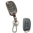 Capa E Chaveiro Chave Canivete Hyundai Azera Veloster Creta ix35 HB20 Tucson Elantra Sonata Santa Fé