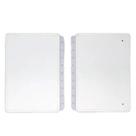 Capa e Contracapa Caderno Inteligente Médio All White