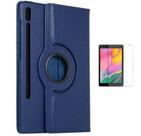 Capa E Película Para Galaxy Tab S7 Fe T735 12,4 Azul