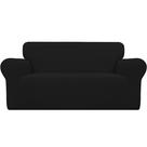 Capa Easy-Going Stretch Oversize Loveseat Black Capa Easy-Going Stretch Oversize Loveseat Black