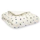 Capa Edredom Duvet para edredom solteiro percal 200 fios Liso Estampado - Iv Enxovais
