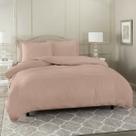 Capa Edredom King 400 Fios Microfibra Duvet+ 2 Fronha Cor:Rosa Antigo