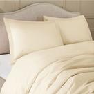 Capa Edredom Solteiro 400 Fios Microfibra Luxo Duvet e 1 Fronha Cor:Bege Capa Edredom Solteiro 400 Fios Microfibra Luxo Duvet e 1 Fronha Cor:Bege