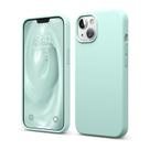 Capa elago de silicone líquido compatível para iPhone 13 6.1" Aqua