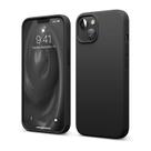Capa elago de silicone líquido compatível para iPhone 13 6.1" preta