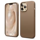 Capa elago de silicone líquido para iPhone 13 Pro Max (6,7") marrom
