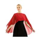 Capa Elegante De Chiffon Para Casamento Feminina, Acessórios Para Noivas