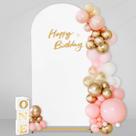 Capa em arco SoarDream White Spandex 6 pés Wedding Chiara Wall