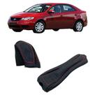 Capa Em Couro Câmbio Manual Manopla E Freio Kia Cerato Sx 2009 a 2013 Capa Em Couro Câmbio Manual Manopla E Freio Kia Cerato Sx 2009 a 2013