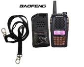 Capa em Couro Para Rádio Comunicador Baofeng Uv 6r Gp 78 Capa em Couro Para Rádio Comunicador Baofeng Uv 6r Gp 78