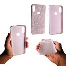 Capa em tpu com suporte compatível com xiaomi redmi note 7 (tela: 6.3") (4g) cor:quartzo / branca Capa em tpu com suporte compatível com xiaomi redmi note 7 (tela: 6.3") (4g) cor:quartzo / branca