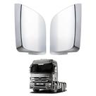 Capa Espelho Superior Compatível c MB Actros Cromado - LD LE Capa Espelho Superior Compatível c MB Actros Cromado - LD LE