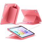 Capa ESR para iPad A16 de 11ª e 10ª geração com porta-lápis rosa