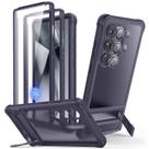 Capa ESR para Samsung Galaxy S24 Ultra com suporte roxo transparente