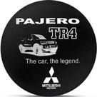 Capa Estepe Pneu Pajero Tr4 2005 À 2017 The Car The Legend