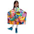 Capa estilizadora de corte de cabelo Betty Dain Sugar Rush Print Kids