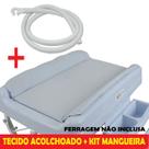Capa Estofada + kit Mangueira Para Banheira Millenia Original 3014 Pinos 10 - Burigotto Baby
