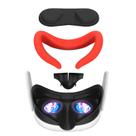 Capa facial de máscara de silicone VR e capa de lente para Meta Quest 3