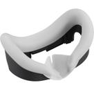 Capa facial de silicone VR para fone de ouvido Meta Oculus Quest 3