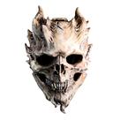 Capa facial Tixiyu Creepy Halloween Skeleton Latex tamanho adulto