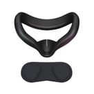 Capa facial VR e capa de lente para Quest 2 CNBEYOUNG Black