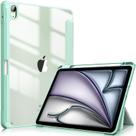 Capa Fintie Hybrid Slim para iPad Air de 11 polegadas M2 (2024) verde Capa Fintie Hybrid Slim para iPad Air de 11 polegadas M2 (2024) verde