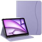 Capa FINTIE para iPad Air de 11 polegadas M3 (2025) /M2 (2024) roxa