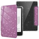 Capa Fintie para Kindle Paperwhite 12ª geração 2024 Glitter Purple