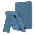 Capa Fintie Stand para o novíssimo Kindle de 6" (11ª geração, versão 2024/2022) capa de couro PU com compartimento automático para cartões Sleep/Wake e alça de mão para o leitor eletrônico Kindle 2024/2022 de 11ª geração, azul crepúsculo
