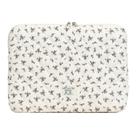 Capa floral acolchoada com capa de laptop Buffy BBIQI 13-15,6"