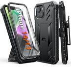 Capa FNTCASE para iPhone 14/13 com Clip de Cinto e Suporte