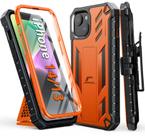 Capa FNTCASE para iPhone 14/13 com Clip de Cinto e Suporte