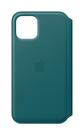 Capa Folio em couro Apple iPhone 11 Pro Peacock