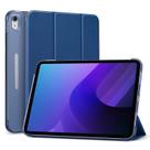 Capa Folio ZERODAMAGE Sahara para iPad 11" e 10,9" Azul