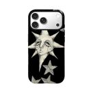 Capa Fosca 2 Em 1 Magsafe Para iPhone 17 16 15 14 plus pro Max, Antichoque, Rígida, Celestial Noir